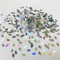 Paillettes ampoule Noël holographiques pour résine – Couleur LS100