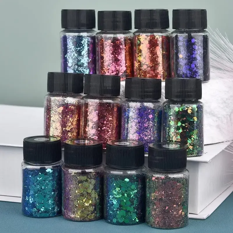 Paillettes caméléon pour résine époxy et nail art