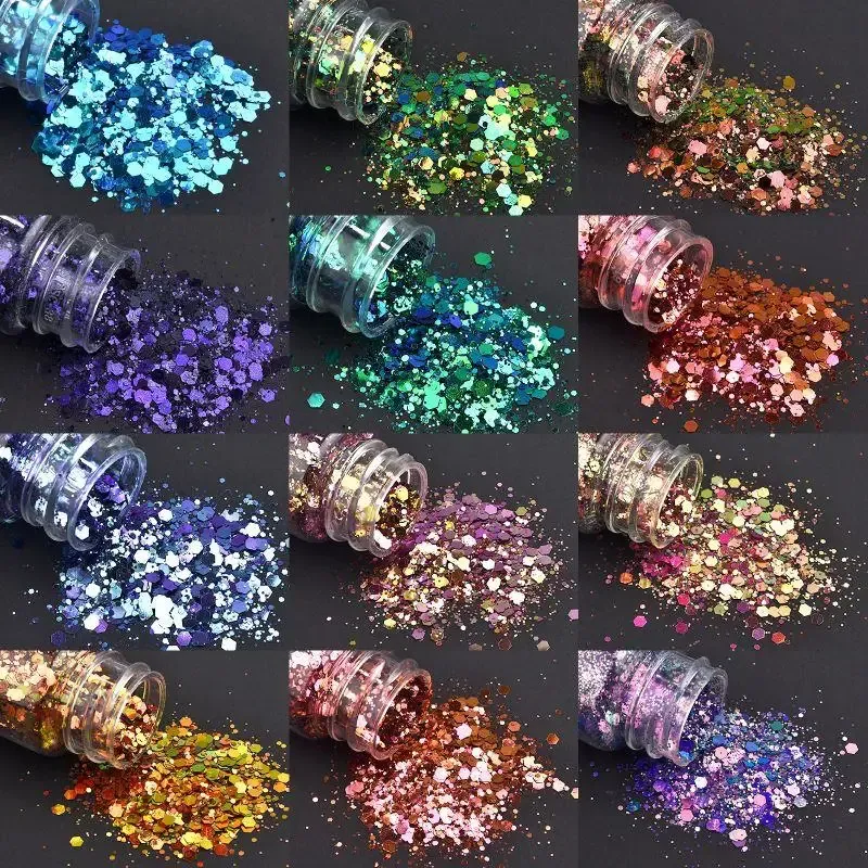Paillettes caméléon pour résine époxy et nail art