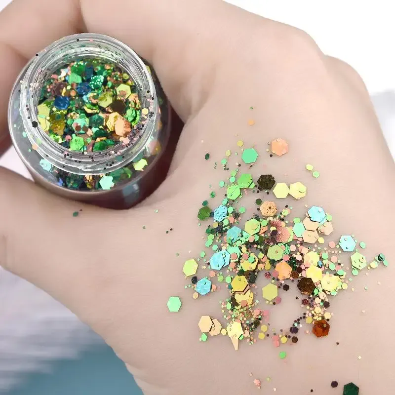 Paillettes caméléon pour résine époxy et nail art
