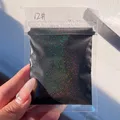 Paillettes caméléons holographiques 5g pour résine – Color BLEU CIEL (12)