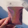 Paillettes caméléons holographiques 5g pour résine – Color Vert armée (6)