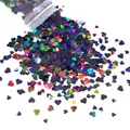 Paillettes étoile 4 branches pour remplissage résine et bijoux – Color LSDXAX-4