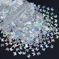 Paillettes étoile 4 branches pour remplissage résine et bijoux – Color LSZXBF-2
