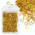 Paillettes étoile 4 branches pour remplissage résine et bijoux – Color LSKXY-2