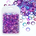 Paillettes étoile 4 branches pour remplissage résine et bijoux – Color LSKXY-8