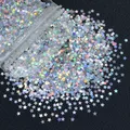 Paillettes étoile 4 branches pour remplissage résine et bijoux – Color LSXX-1
