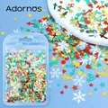 Paillettes étoile 4 branches pour remplissage résine et bijoux – Color SDXH-1