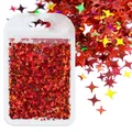 Paillettes étoile 4 branches pour remplissage résine et bijoux – Color SJX-8