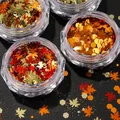 Paillettes feuilles d'érable pour résine 6 boîtes – 5