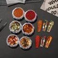 Paillettes feuilles d'érable pour résine 6 boîtes – 6