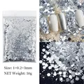 Paillettes hexagonales épaisses 50g pour résine – Couleur B0100