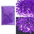 Paillettes hexagonales épaisses 50g pour résine – Couleur B0808