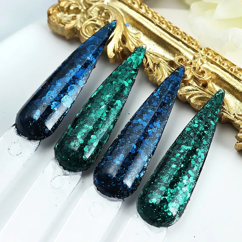 Paillettes hexagonales épaisses 50g pour résine