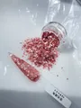Paillettes hexagonales holographiques pour résine – Couleur QTE-11