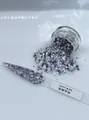 Paillettes hexagonales holographiques pour résine – Couleur QTE-7