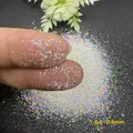 Paillettes holographiques blanches 100g pour résine – Couleur C22 0.4mm