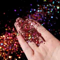 Paillettes holographiques hexagonales 50g pour résine – 2