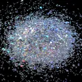 Paillettes holographiques hexagonales 50g pour résine – Couleur JCF71-01