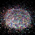 Paillettes holographiques hexagonales 50g pour résine – Couleur JCF71-15