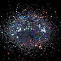 Paillettes holographiques hexagonales 50g pour résine – Couleur JCF71-16