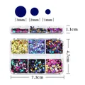 Paillettes holographiques rondes pour remplissage résine époxy – 6