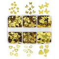 Paillettes holographiques rondes pour remplissage résine époxy – Couleur 6MXBJ-1