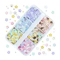 Paillettes holographiques rondes pour remplissage résine époxy – Couleur 6QCMF