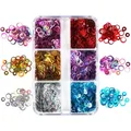 Paillettes holographiques rondes pour remplissage résine époxy – Couleur 6LSKXY-2