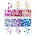 Paillettes holographiques rondes pour remplissage résine époxy – Couleur 6QCMXYP-1