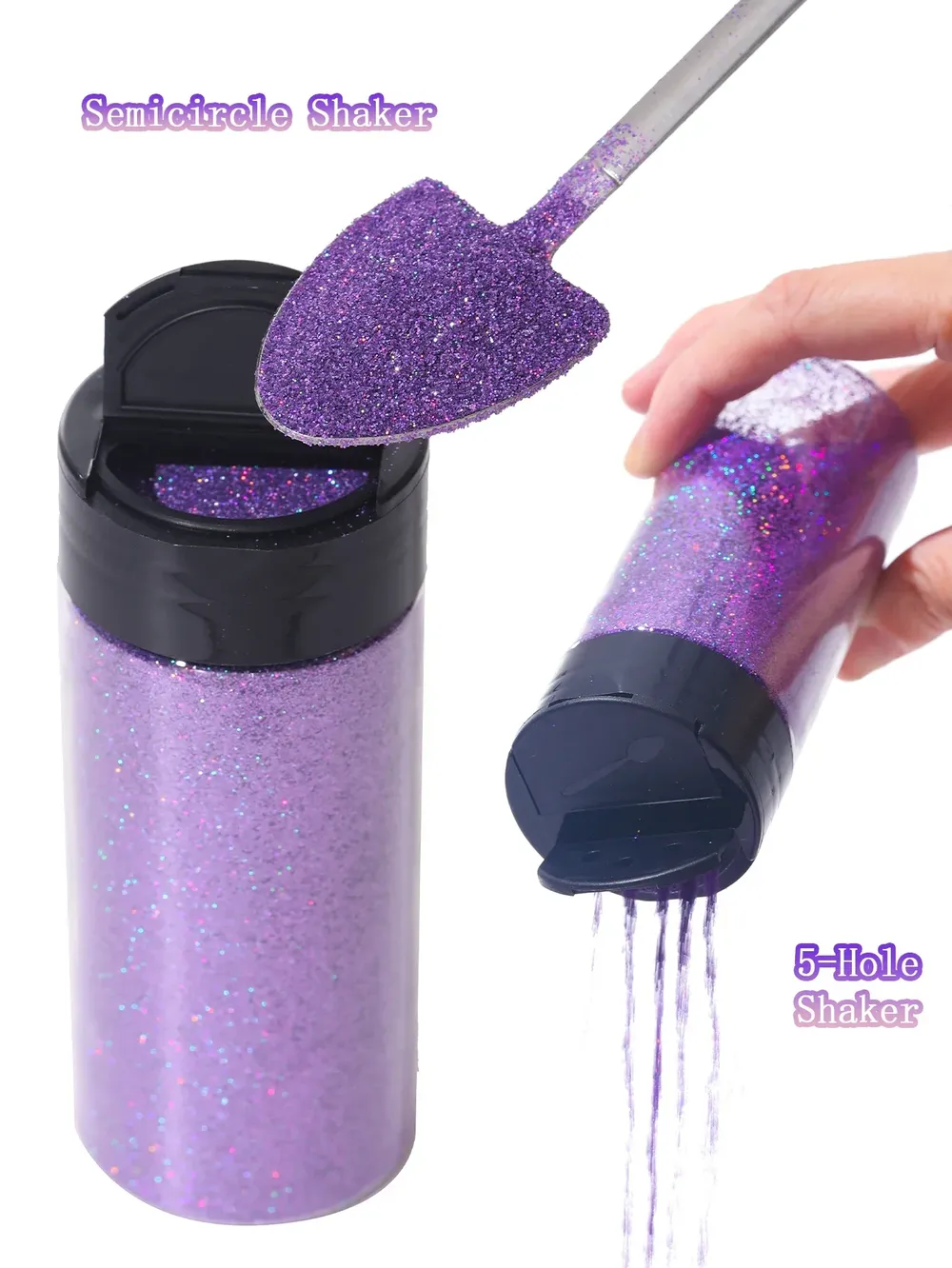 Paillettes holographiques ultra fines 80g pour résine