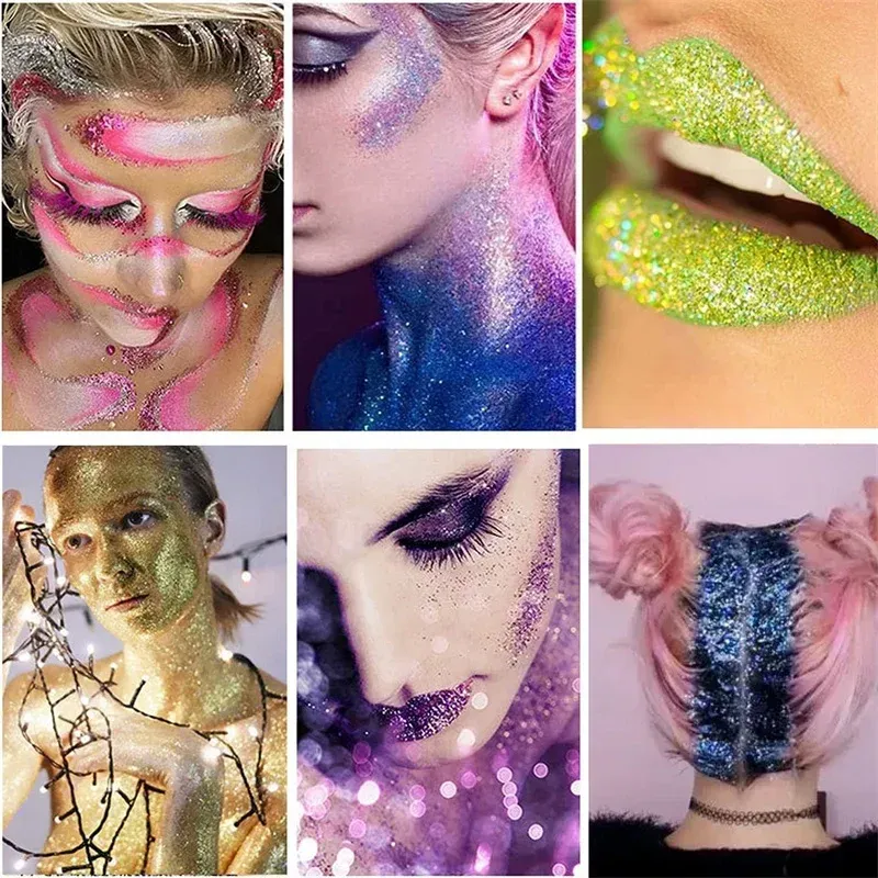Paillettes holographiques ultra fines 80g pour résine