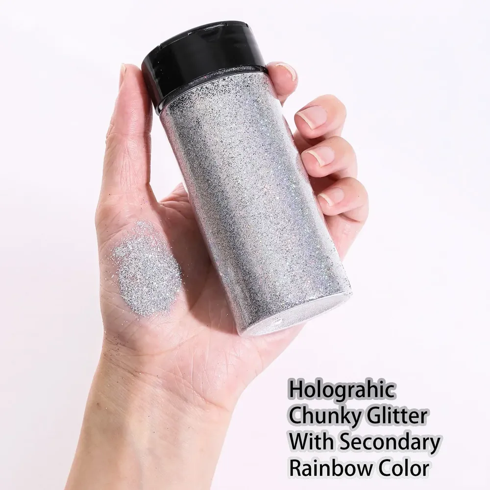Paillettes holographiques ultra fines 80g pour résine