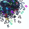 Paillettes laser alphabet anglais pour remplissage résine – 5