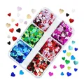 Paillettes laser alphabet anglais pour remplissage résine – Color 6CGAX-MX