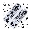 Paillettes laser alphabet anglais pour remplissage résine – Color 6HBXL
