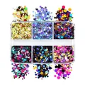 Paillettes laser alphabet anglais pour remplissage résine – Color 6LSYP
