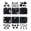 Paillettes laser alphabet anglais pour remplissage résine – Color 6MXHJ-2