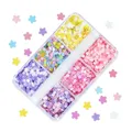 Paillettes laser alphabet anglais pour remplissage résine – Color 6QCHD-3MM