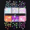 Paillettes laser alphabet anglais pour remplissage résine – Color 6RYAX-2
