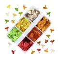 Paillettes laser alphabet anglais pour remplissage résine – Color 6YXY