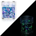 Paillettes lumineuses 24 couleurs pour résine et nail art – Couleur Color 09