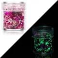 Paillettes lumineuses 24 couleurs pour résine et nail art – Couleur Color 19