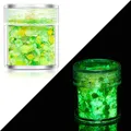 Paillettes lumineuses 24 couleurs pour résine et nail art – Couleur Color 23
