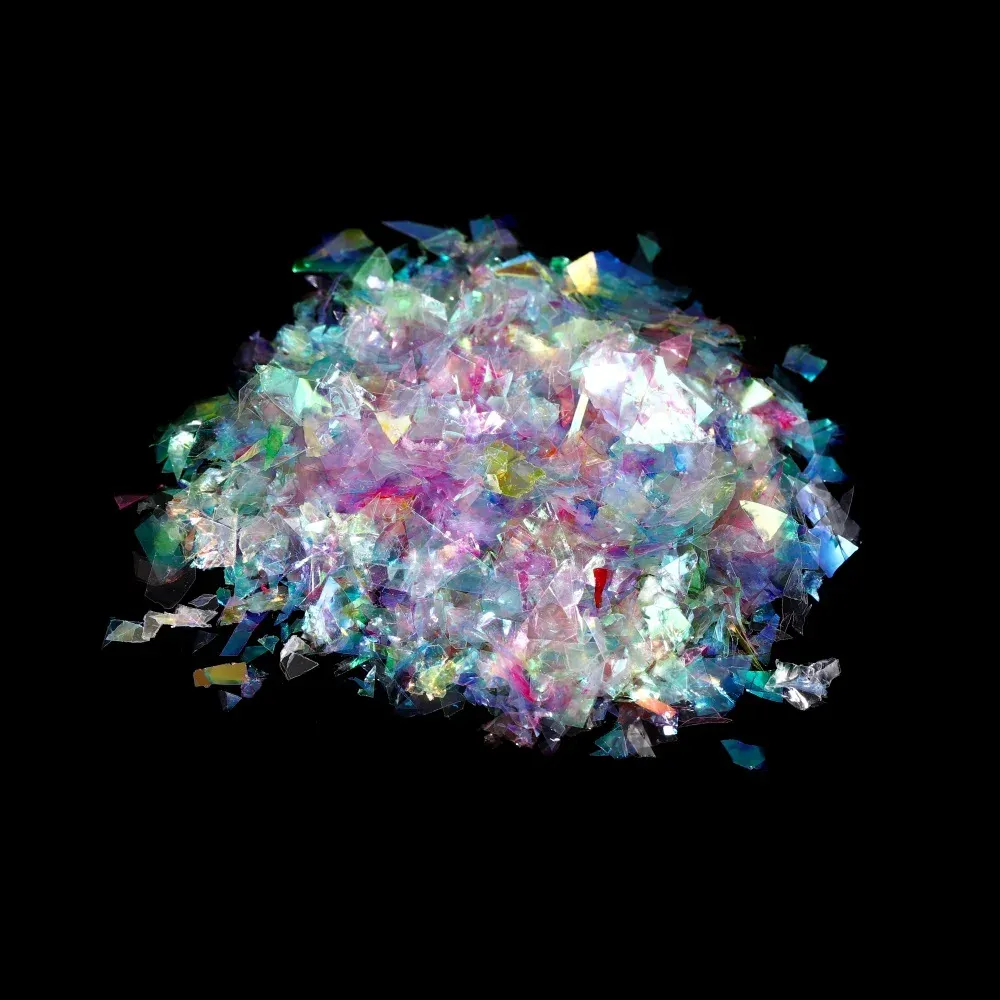 Paillettes papier déchiqueté 20 g pour remplissage résine