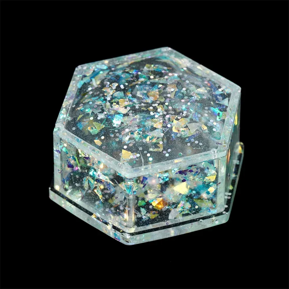 Paillettes papier déchiqueté 20 g pour remplissage résine