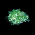 Paillettes papier déchiqueté 20 g pour remplissage résine – Couleur Green
