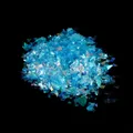 Paillettes papier déchiqueté 20 g pour remplissage résine – Couleur Lake Blue
