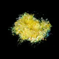Paillettes papier déchiqueté 20 g pour remplissage résine – Couleur Yellow