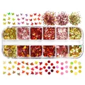 Paillettes papillon fleur de cerisier pour remplissage résine – Couleur 12FY-2